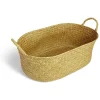 Gifi Rangement|Panière rectangulaire jonc de mer 42x26xH15cm