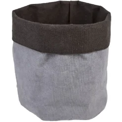 Gifi Rangement|Panière salle de bain grise et noire