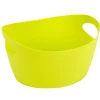 Gifi Rangement|Panière salle de bain vert