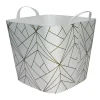 Gifi Rangement|Panière souple imprimé graphique 25L