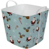 Gifi Rangement|Panière souple 25 L design Noël