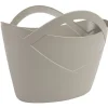 Gifi Rangement|Panière souple ovale 20 L moka