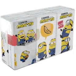 Gifi Bien-Être^Paquet de mouchoir Minions 4 plis x6
