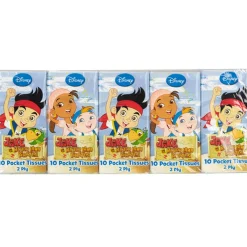 Gifi Bien-Être^Paquet de mouchoirs Disney Jack et les pirates x10