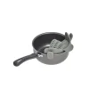 Sale Gifi Passoire casserole à clips silicone gris