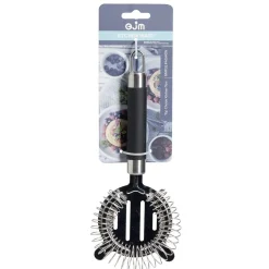 New Gifi Passoire à cocktail en inox avec manche en plastique L.21,5cm