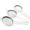 Clearance Gifi Passoire en inox blanc argenté x3