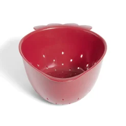 New Gifi Passoire plastique rouge forme fraise