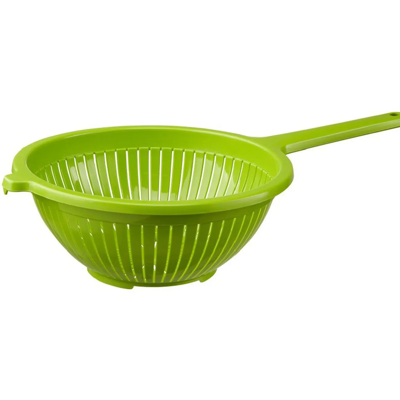 New Gifi Passoire à queue plastique vert