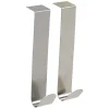 Gifi Rangement|Patère de porte en inox X2