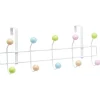 Gifi Rangement|Patère de porte multicolore 10 crochets