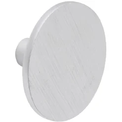 Gifi Rangement|Patère simple 8,5cm gris argenté