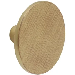 Gifi Rangement|Patère simple 8,5cm jaune doré