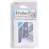 Gifi Quincaillerie^4 pattes d'assemblage - 80 mm
