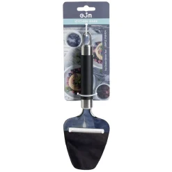 Hot Gifi Pelle coupe-fromage en inox avec manche plastique L.21,5cm