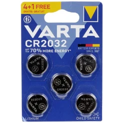 Gifi Pile^Pile bouton lithium CR2032 Energizer x4 + 1 gratuite