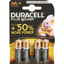 Gifi Pile^Pile duracell alka plus aa x4