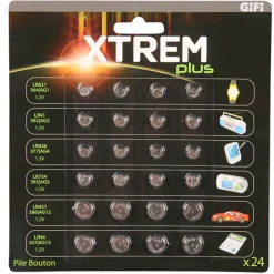 Gifi Pile^Pile ronde Xtrem Plus AG x24