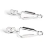 Gifi Pince à escargots en inox L16cm x2