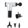 Gifi Bien-Être^Pistolet de massage par vibration Homday Care sans fil blanc et noir