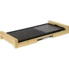 Clearance Gifi Plancha grill en bambou 1500W