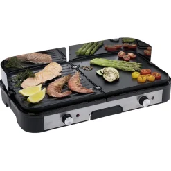 Discount Gifi Plancha électrique double thermostat