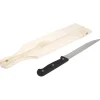 Discount Gifi Planche à découper bois avec couteau