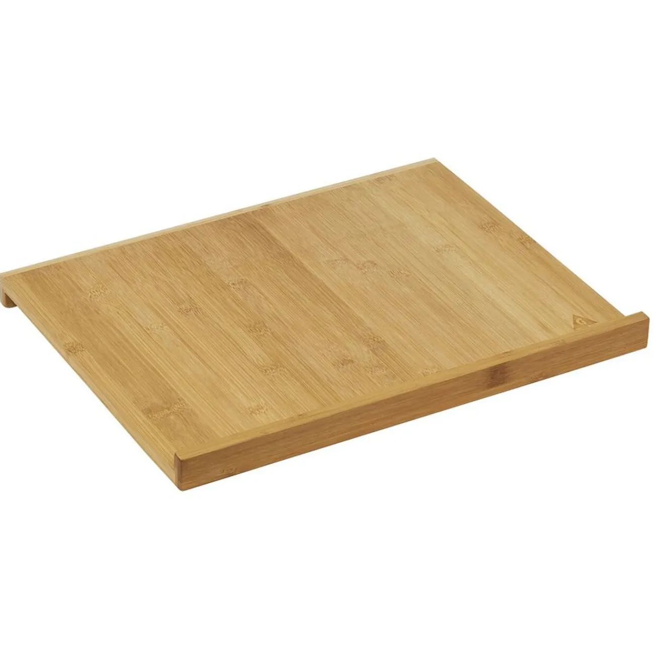 New Gifi Planche à découper en bambou avec rebord 35x45xép5cm