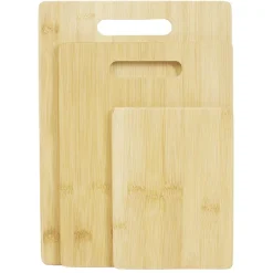 Clearance Gifi Planche à découper en bambou x3