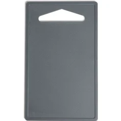 Hot Gifi Planche à découper en plastique gris 24x14,5cm