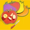 Clearance Gifi Planche à découper forme fruit