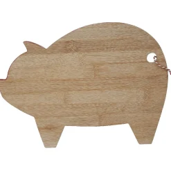 Sale Gifi Planche en bambou forme cochon