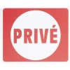 Gifi Colle Et Adhésif^Plaque signalétique "Privé" - 24x20 cm