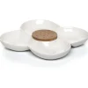 Best Gifi Plat apéritif en forme de fleur