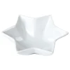 Best Gifi Plat apéritif porcelaine blanc 10x10xH.3,5 cm
