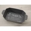 Discount Gifi Plat de cuisson rectangulaire XXL design recette tartiflette