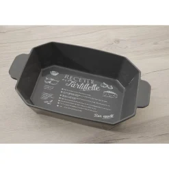 Discount Gifi Plat de cuisson rectangulaire XXL design recette tartiflette