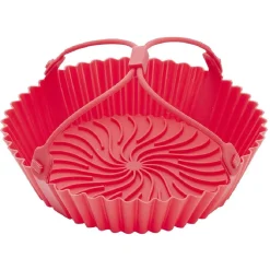 Discount Gifi Plat de cuisson silicone multiusage silicone rouge