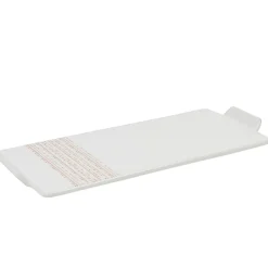Sale Gifi Plat de présentation rectangulaire blanc et rouge