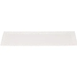 Best Gifi Plateau de présentation rectangulaire blanc 32 x13 cm