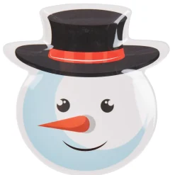 Outlet Gifi Plateau forme bonhomme de neige