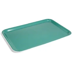 Best Gifi Plateau mélaminé vert uni 45,2x31,4xH2cm