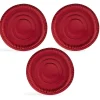 Sale Gifi Plateau présentation carton rouge métallisé x3