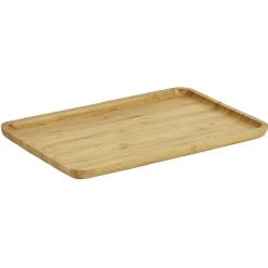 Outlet Gifi Plateau rectangulaire bambou naturel