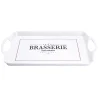 Best Gifi Plateau rectangulaire brasserie restaurant blanc 34x50,5cm