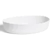 Discount Gifi Plat à four en verre opale blanc 36,9x28,6xH8cm