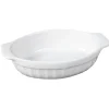 Clearance Gifi Plat à four ovale blanc