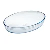 Clearance Gifi Plat à four ovale transparent