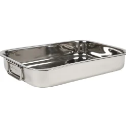 Online Gifi Plat à four rectangulaire en inox
