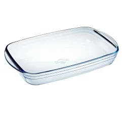 Clearance Gifi Plat à four rectangulaire en verre